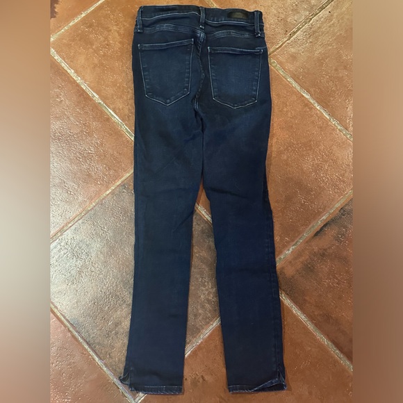 Abercrombie and Fitch Simone ankle jeans size 24/00 $79 dark tonal wash - Picture 6 of 9